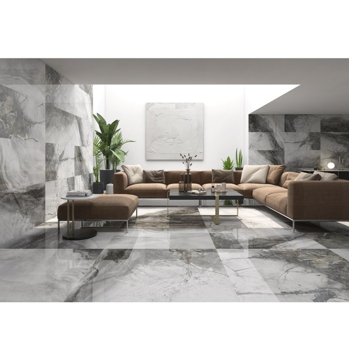 Керамогранит ITT CERAMIC INVISIBLE GREY POLISHED RECT. 10×1200×600