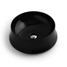 Керамическая раковина 42 см Simas Sharp, nero glossy SH 02