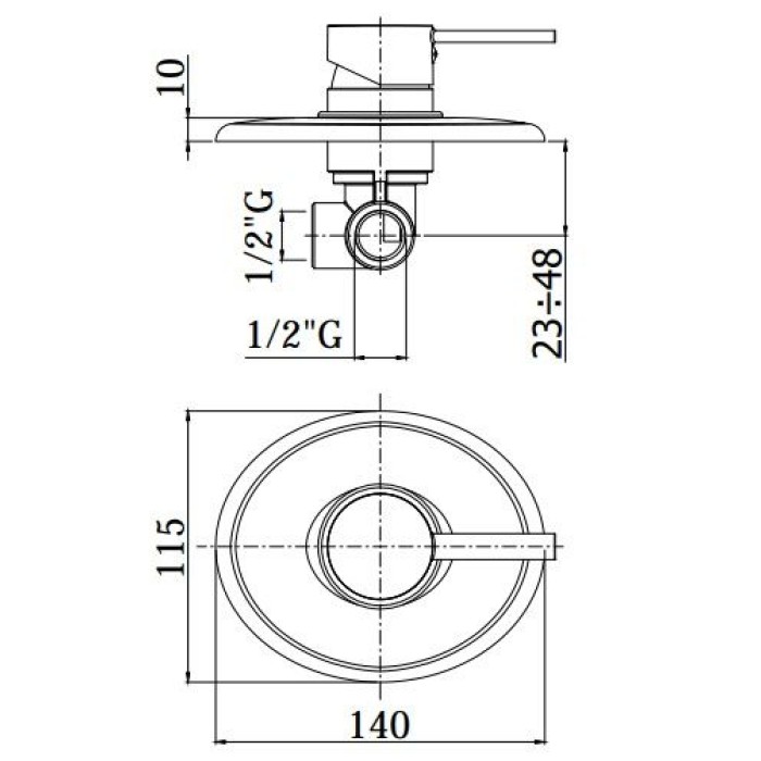 Смеситель Paffoni Berry (BR010CR)