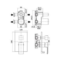 Смеситель Paffoni Effe (EF018CR)