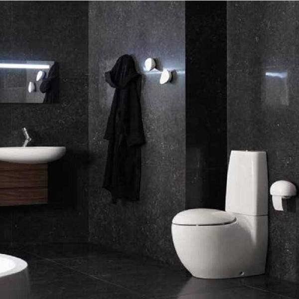 Унитаз Laufen ILBAGNOALESSI ONE с покрытием LCC (H8229764000001) без бачка и сиденья