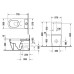 Плитка керамогранит Чаша унитаза Duravit Starck 2 2129090000 для пола