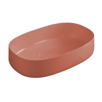 Керамическая раковина 55 см Artceram Cognac, red coral (COL003 14;00)