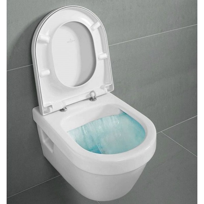 Комплект инсталляция GEBERIT Duofix с унитазом Villeroy & Boch Architectura Direct Flush и сидением soft-close 5684HR01+458.126.00.1