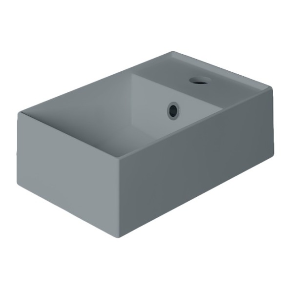 Раковина мини Simas Agile Сemento Matt 40x27 см (AG40CEMENTO)