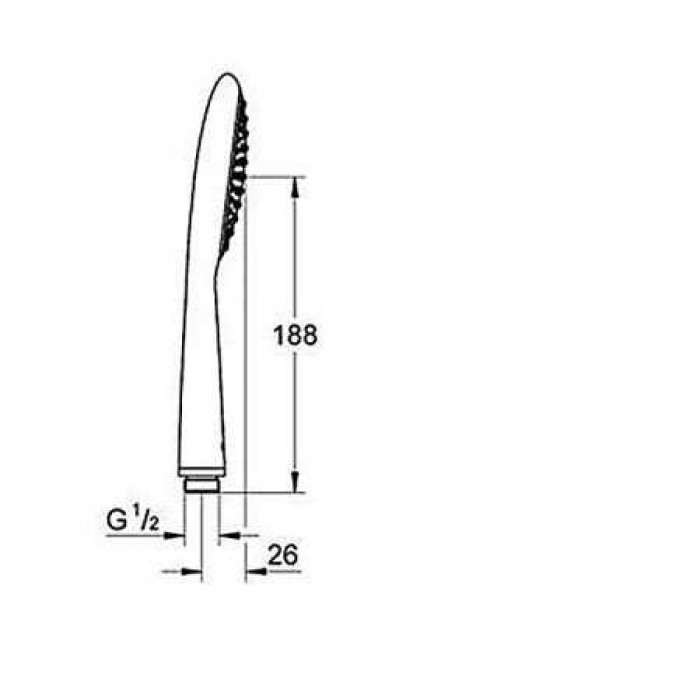 Grohe Rainshower Solo 100 Ручной душ 27376000