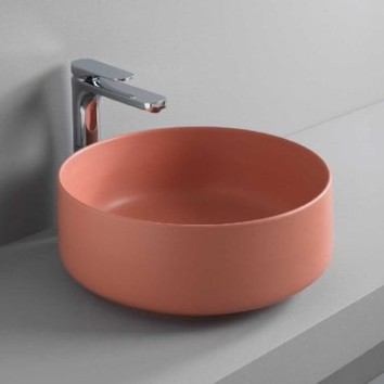 Керамическая раковина 35 см Artceram Cognac, red coral (COL004 14;00)