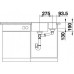 Мойка для кухни Blanco Subline 340/160-F черный  525984