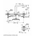 Grohe Allure Brilliant Icon 3D змішувач для раковини на 3 отвори (20603SD0)