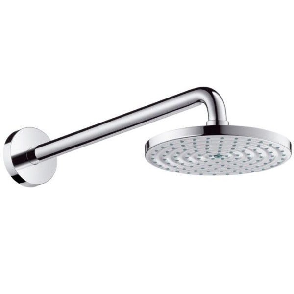 Плитка керамогранит Верхний душ Hansgrohe Raindance 180 Air 1jet 27471000 для пола