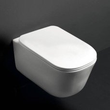 Кришка для унітаза Kerasan Tribeca 5191 01 slim, soft-close Кришка для унітаза Kerasan Tribeca 5191 01 slim, soft-close