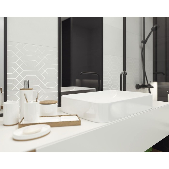 Плитка Paradyz TAIGA SILVER SCIANA REKT. DEKOR Плитка Paradyz TAIGA SILVER SCIANA REKT. DEKOR