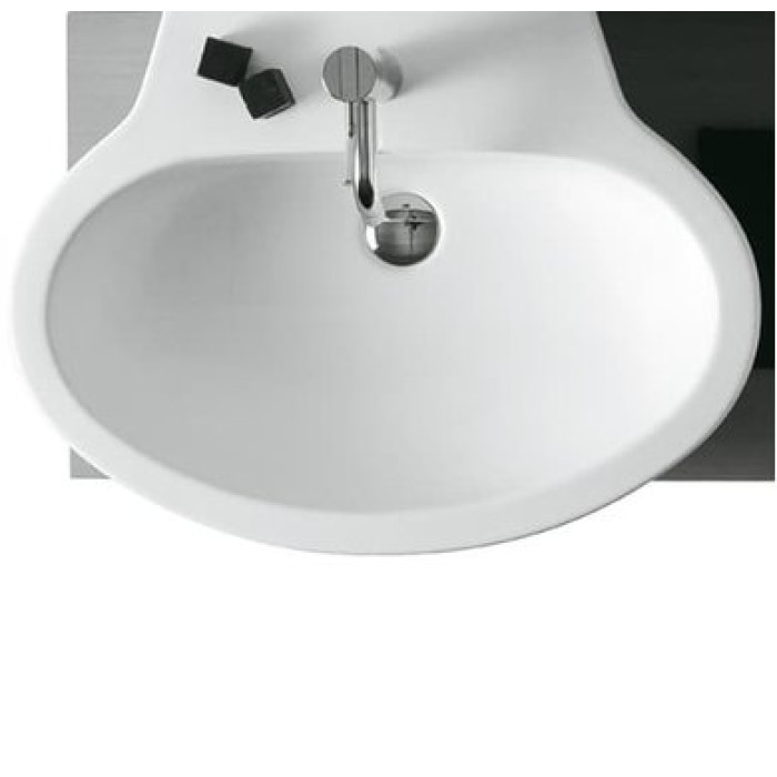 Керамическая раковина 60 см Simas LFT Spazio LFT 24