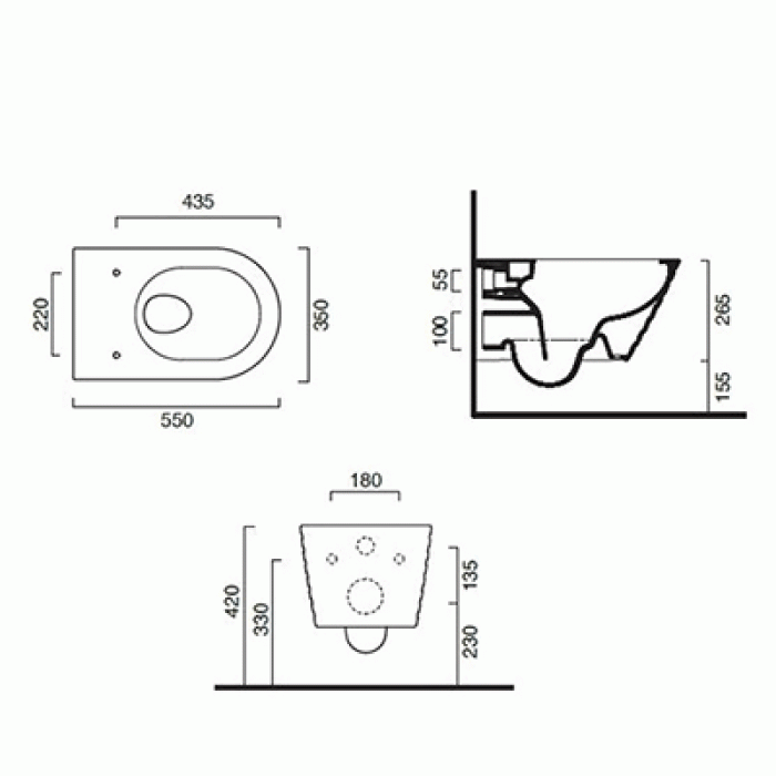 Подвесной безободковый унитаз Catalano Gold&Silver NewFlush, silver/white