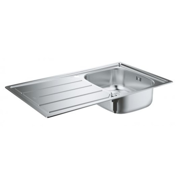 Мойка для кухни Grohe 860x500 мм с эксцентриком, 1 чаша, глянцевая (31552SD0)
