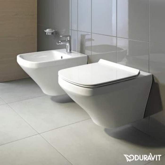 Плитка керамогранит Подвесной унитаз Duravit DuraStyle 45520900A1 с сиденьем Soft Close для пола Плитка керамогранит Подвесной унитаз Duravit DuraStyle 45520900A1 с сиденьем Soft Close для пола