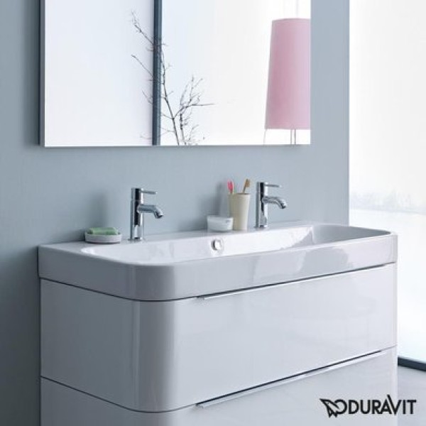 Плитка керамогранит Керамическая раковина 120 см Duravit Happy D.2 2318120024 для пола