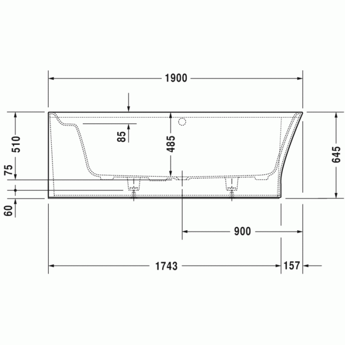 Cape Cod ванна асимметричная 190 см, левосторонняя 700362000000000 в интернет-магазине «Estet Room» Cape Cod ванна асимметричная 190 см, левосторонняя 700362000000000 в интернет-магазине «Estet Room»