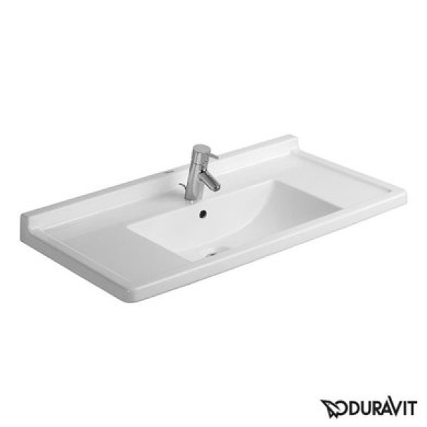Плитка керамогранит Керамическая раковина 85 см Duravit Starck 3 0304800000 для пола