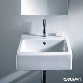 Керамическая раковина 45 см Duravit Vero, белая 0704450000