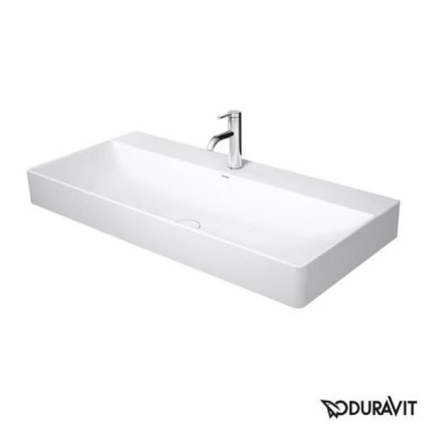 Плитка керамогранит Керамическая раковина 100 см Duravit DuraSquare 2353100071 для пола