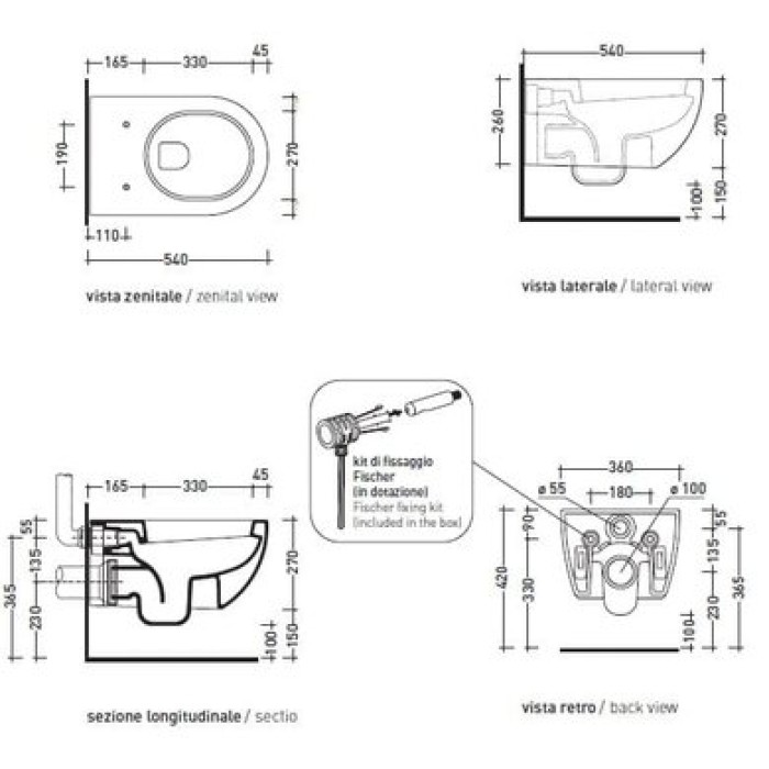 Унитаз подвесной Flaminia APP AP118
