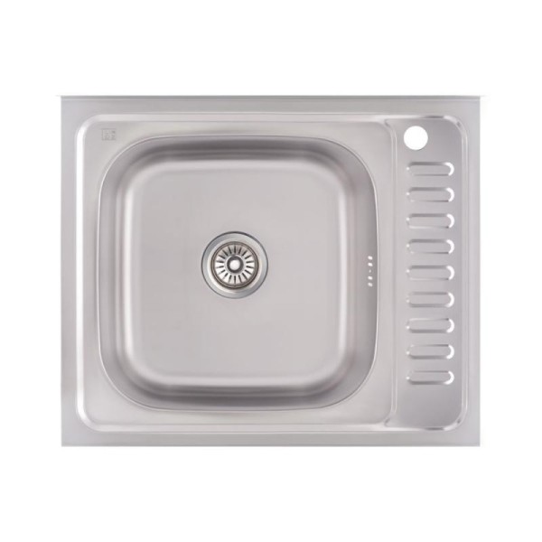 Кухонная мойка Lidz 6050-L Decor 0,6 мм (LIDZ6050L06DEC)