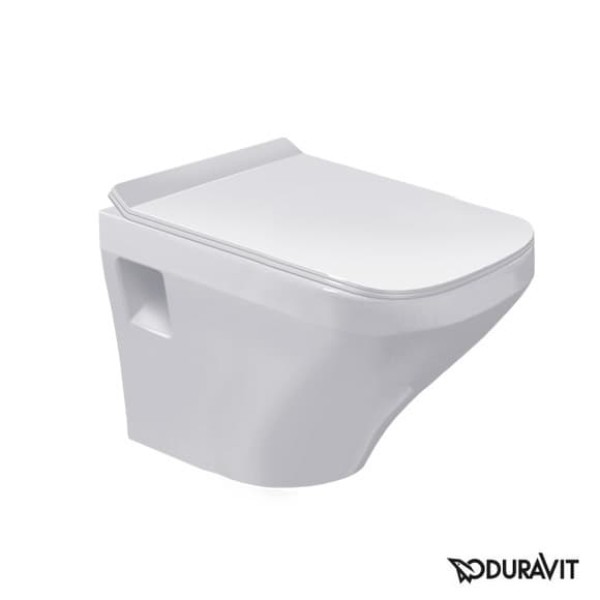 Плитка керамогранит Подвесной унитаз укороченный Duravit DuraStyle 2539090000 для пола