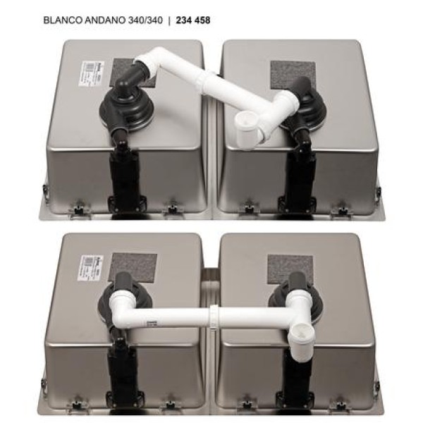 Мойка для кухни Blanco Andano 340/340-U  522983