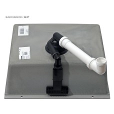Мойка для кухни Blanco Subline 500-U Black Edition с черной отводной арматурой InFino  526340