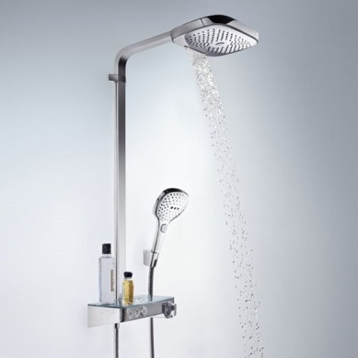Душевая система Hansgrohe Raindance Select E 300 3jet Showerpipe (27127000)