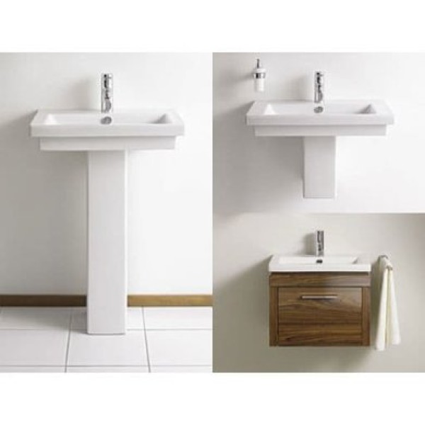 Плитка керамогранит Керамическая раковина 60 см Duravit 2nd floor 0491600000 для пола