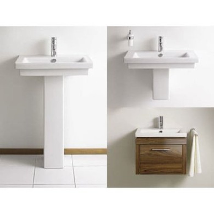 Плитка керамогранит Керамическая раковина 60 см Duravit 2nd floor 0491600000 для пола