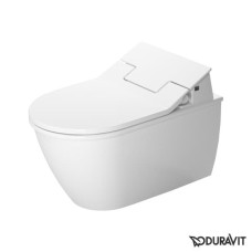 Подвесной унитаз безободковый Duravit Rimless Darling New SensoWash 2563590000