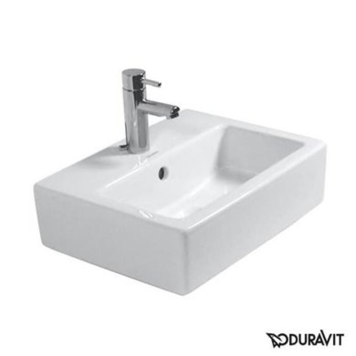 Плитка керамогранит Керамическая раковина 45 см Duravit Vero, белая 0704450027 для пола