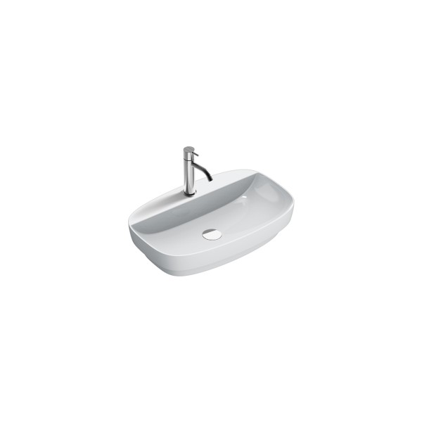 Керамическая раковина 65 см Catalano Green Lux, bianco lucido
