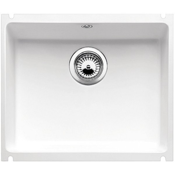 Мойка для кухни Blanco Subline 500-U Ceramic белый 523733