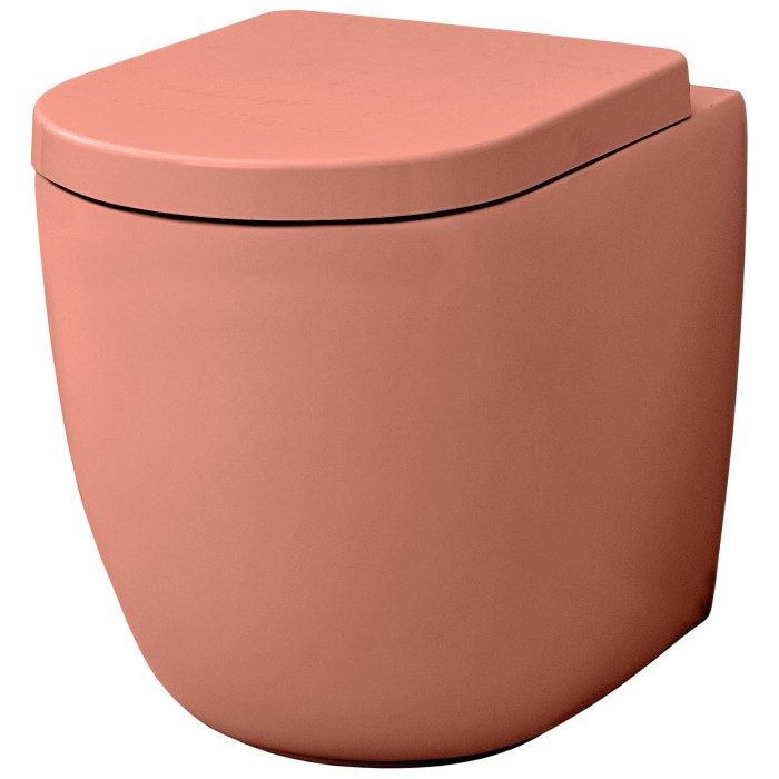 Напольный унитаз безободковый Artceram File 2.0 (FLV005 14;00) red coral