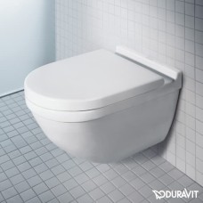 Подвесной унитаз с крышкой Duravit Starck 3 42250900A1