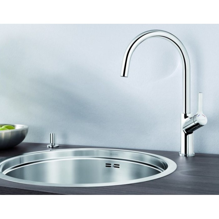 Смеситель кухонный Blanco CARENA хром 520766