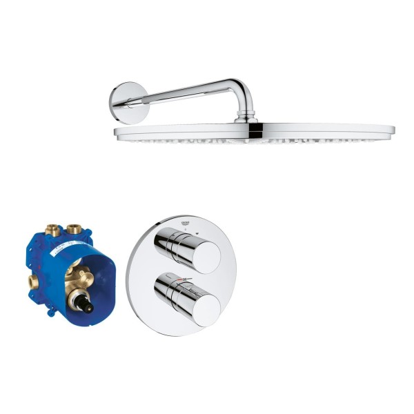 Душевая система Grohtherm 3000 Cosmopolitan с душем Rainshower Cosmopolitan 400 (26260000)
