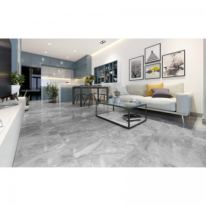 Керамогранит GOLDEN TILE MELOREN сірий 552500