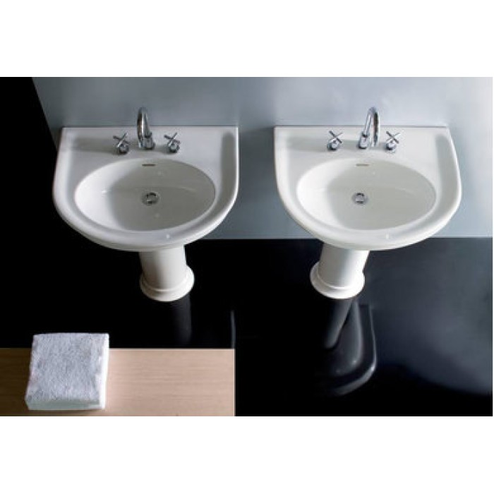 Керамическая раковина 70 см Hatria Dolcevita, белый (Y0Ex01)