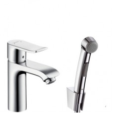 Смеситель с гигиеническим душем Hansgrohe Metris 31285000