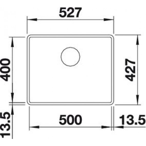 Мойка для кухни Blanco Subline 500-F кофе 523537