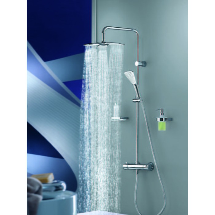 Плитка керамогранит Душевая система Kludi Dual Shower System (670950500) для пола