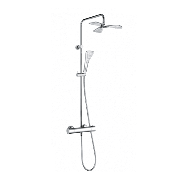 Плитка керамогранит Душевая система Kludi Dual Shower System (670950500) для пола