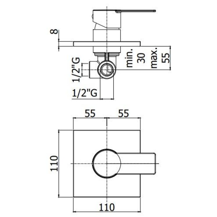Смеситель Paffoni Tango (TA010CR) Смеситель Paffoni Tango (TA010CR)