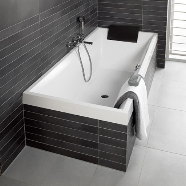 Ванна квариловая Villeroy&Boch Squaro UBQ170SQR2V-01 + ножки