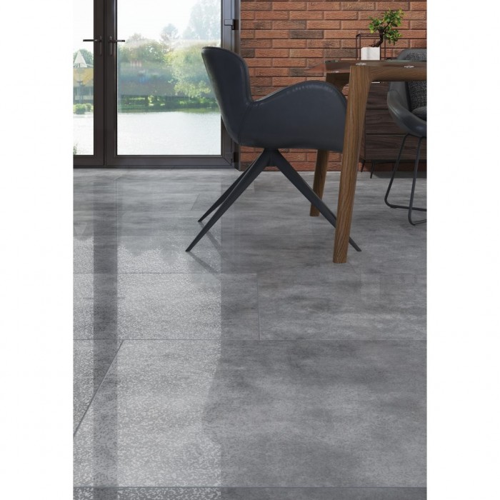 Керамогранит CERRAD PODLOGA BATISTA STEEL LAPP RECT 10×597×1197 под камень